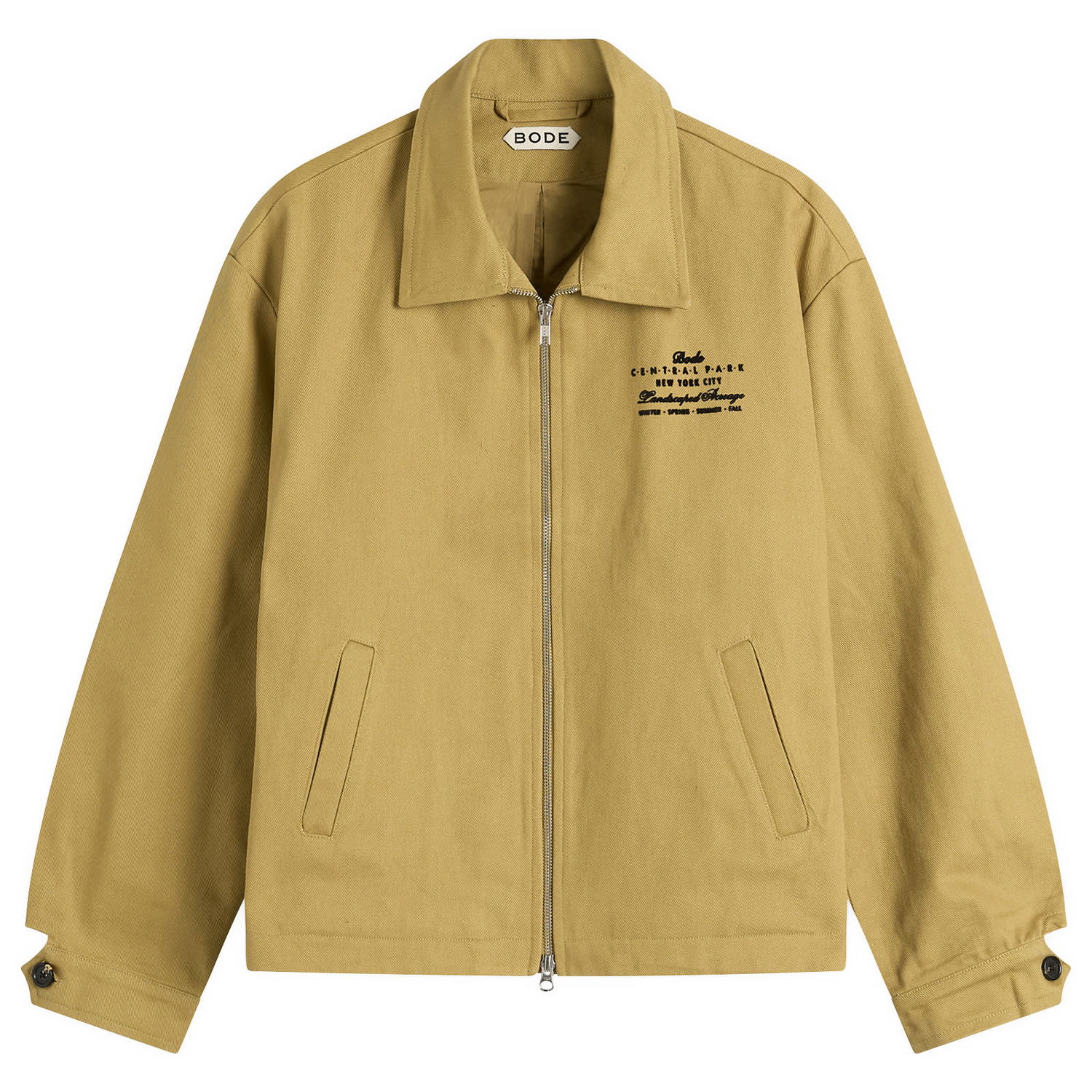 Bunda Bode Central Park New York City Landscaped Acreage Jacket Béžová | MRF25JA016, 1