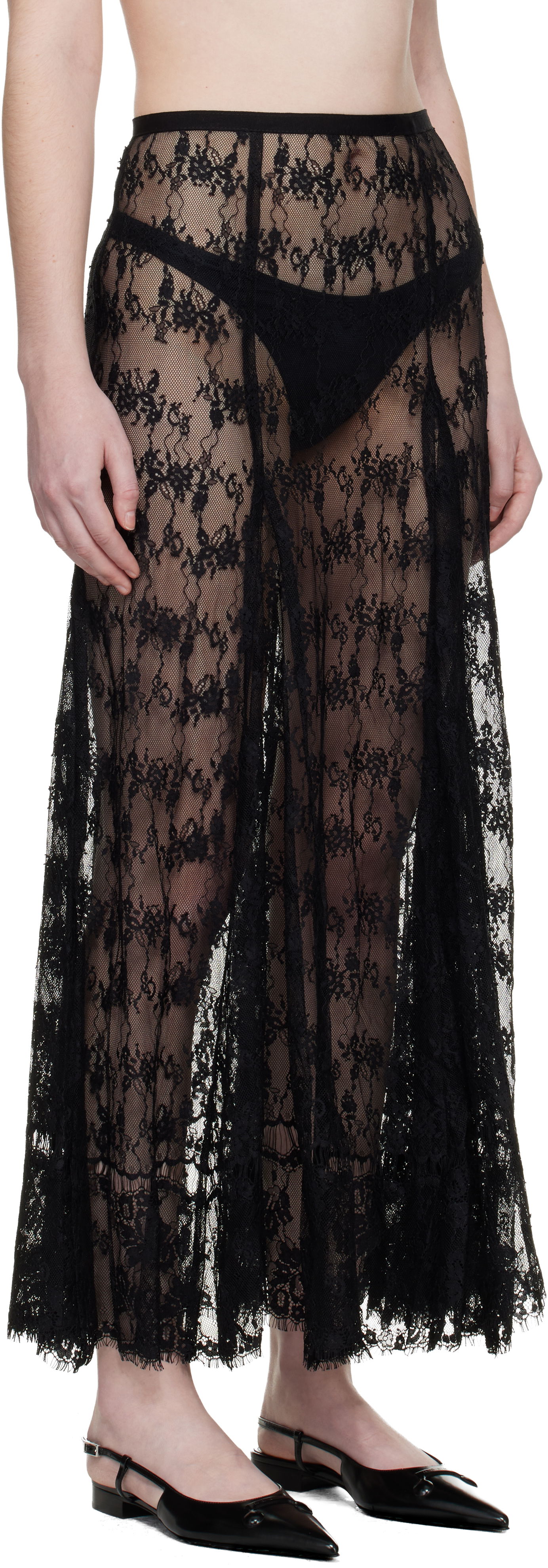 Sukňa Collina Strada Collina Strada Pamela Maxi Skirt Čierna | XX7018, 1