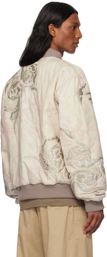 Bomber bunda Dries Van Noten Dries Van Noten Floral Reversible Bomber Jacket Ružová | 251-080539-1002, 2
