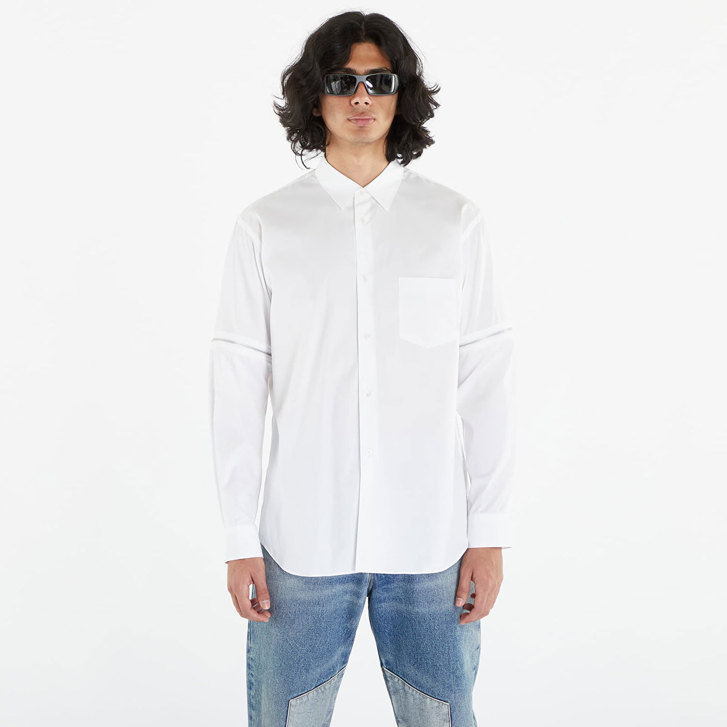 Košeľa Comme des Garçons SHIRT Woven Shirt Biela | FL-B061 White, 0