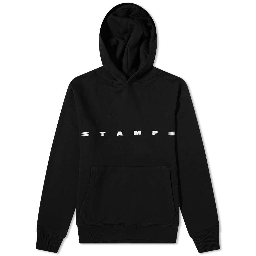 Mikina Stampd City of Angels Hoody Čierna | SLA-M2928HD-BLK, 0