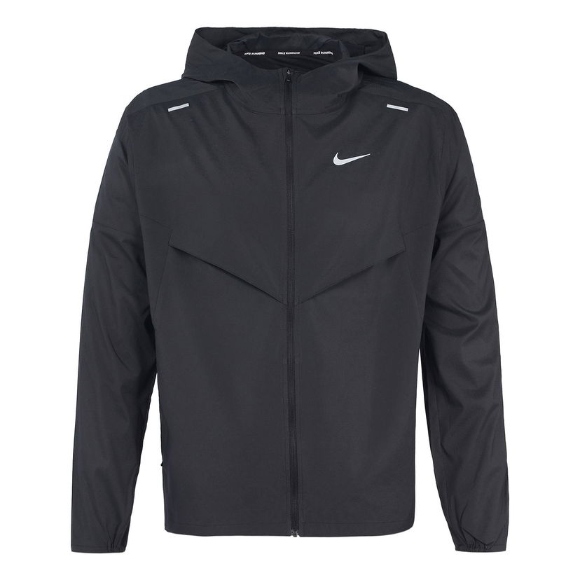 Vetrovka Nike Men's Repel UV Windrunner Jacket Čierna | CZ9071-010