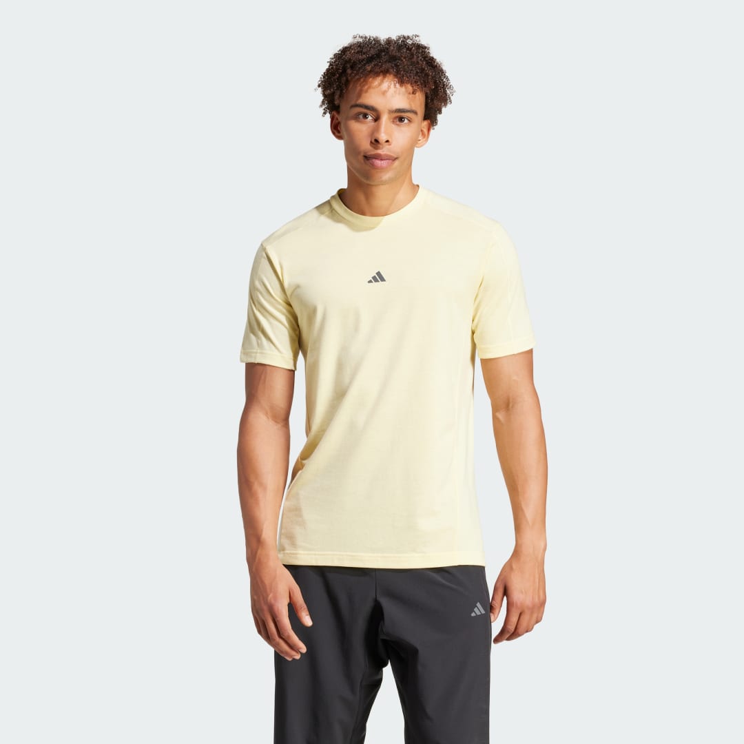 Tričko adidas Performance Training T-Shirt Žltá | IX9053, 0
