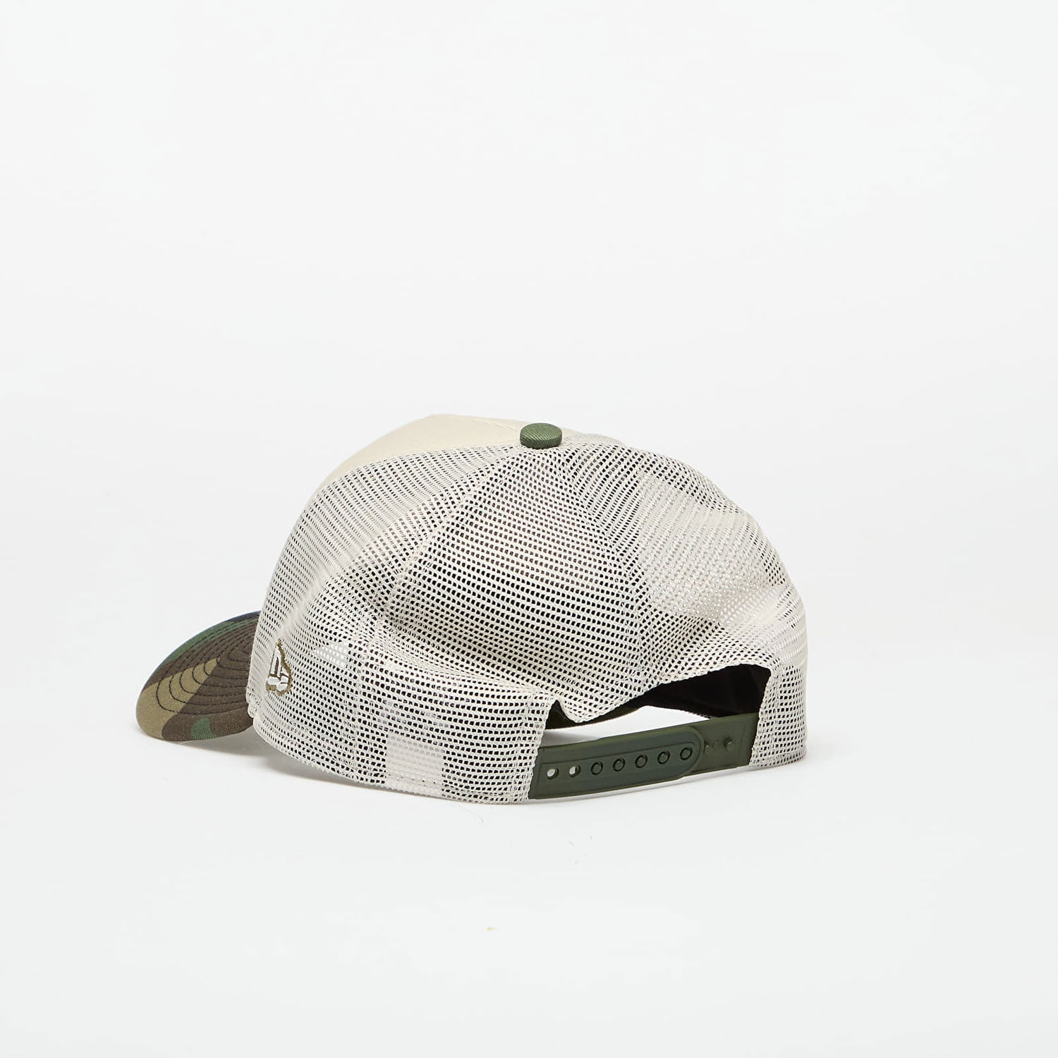 Šiltovka New Era 9FORTY Trucker Oval Patch Cap Béžová | 60691078, 1