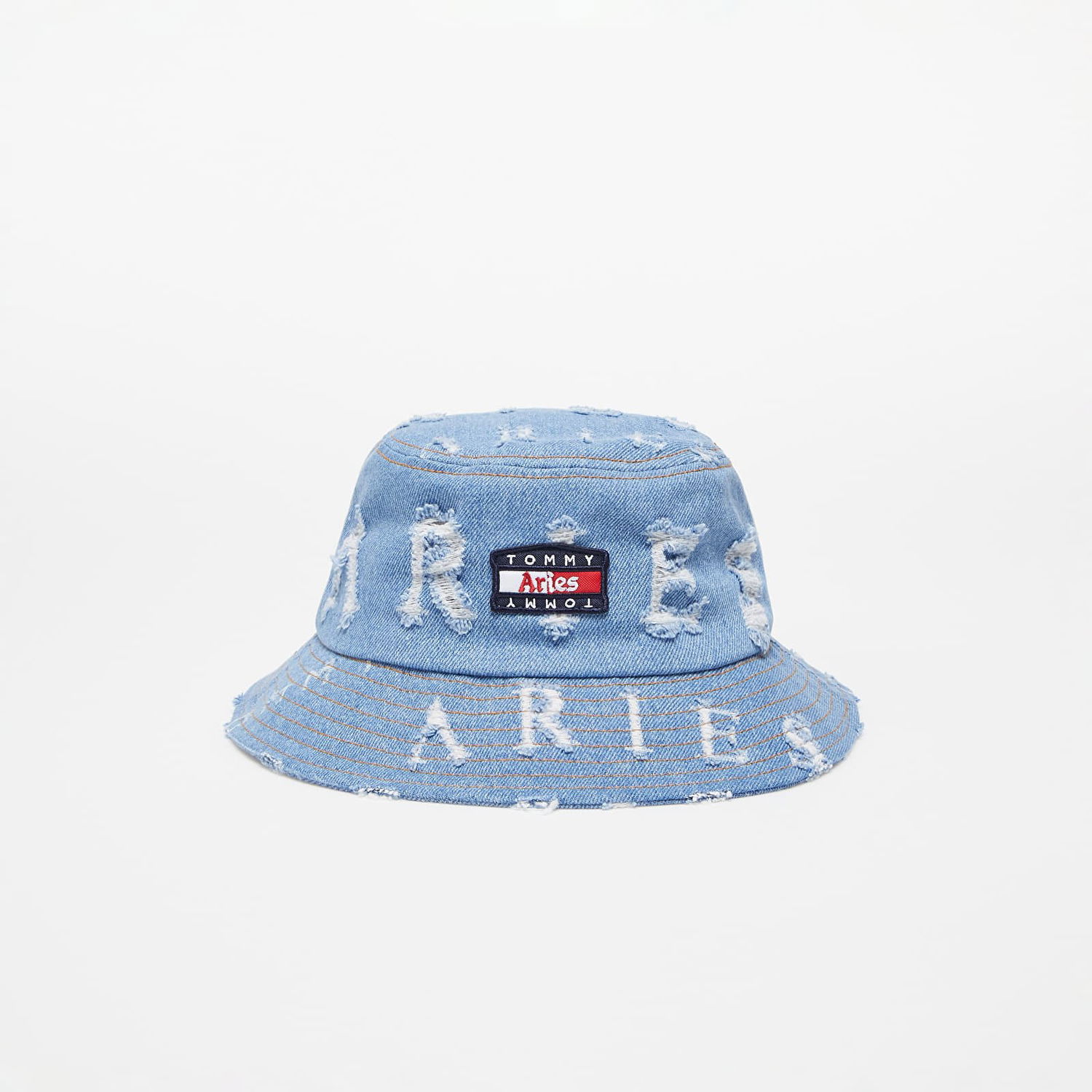 Klobúk Tommy Hilfiger x Aries Denim Bucket Hat Modrá | AU0AU01704 0GY, 0