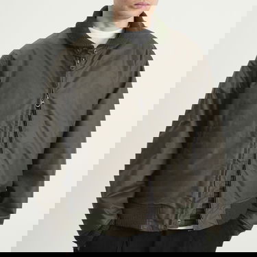 Bomber bunda Engineered Garments Engineered Garments Waxed Cotton LL Jacket Zelené | 25F1D066-BS007, 6