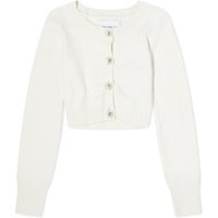 Sveter CALVIN KLEIN Super Cropped Boucle Cardigan Biela | J20J221966YBI, 1
