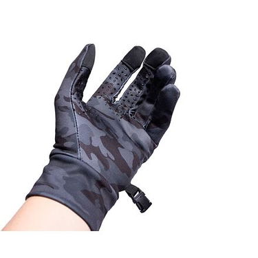 Rukavice New Era Etouch All Over Print Gloves Midnight Camo Čierna | 60292252, 0