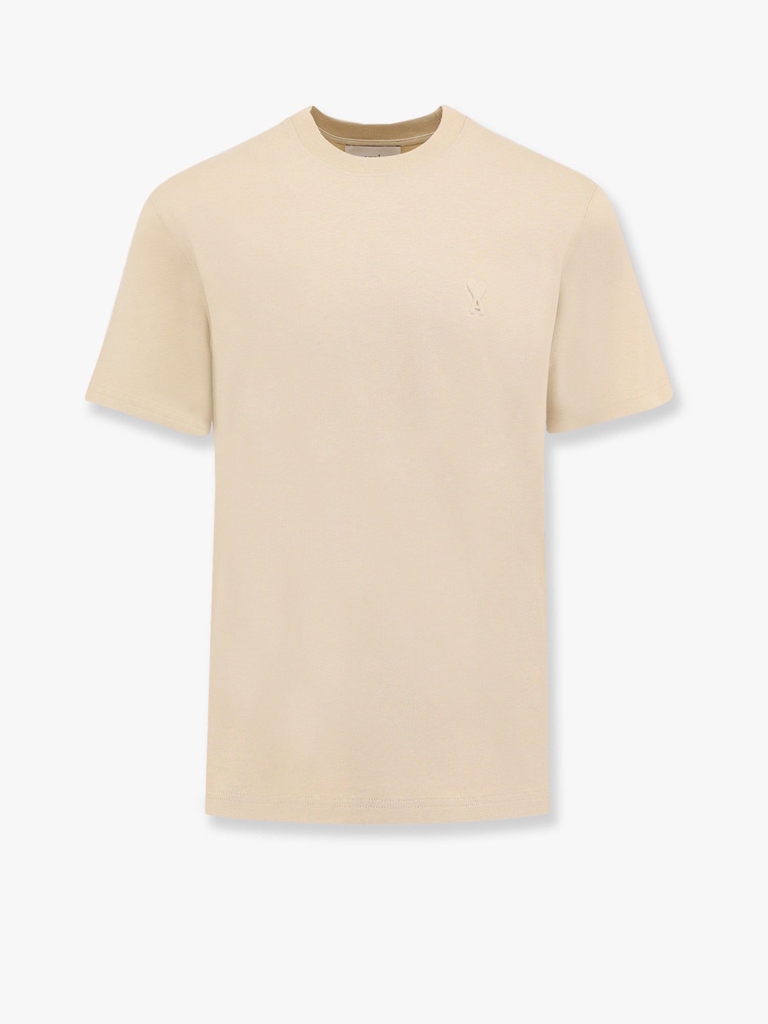 Tričko AMI Ami Paris Men's Crew Neck T-Shirt Béžová | UTS027726725, 0