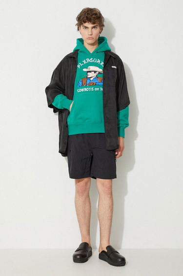 Mikina Pleasures Hoodie With Print Zelené | P23SP024, 1