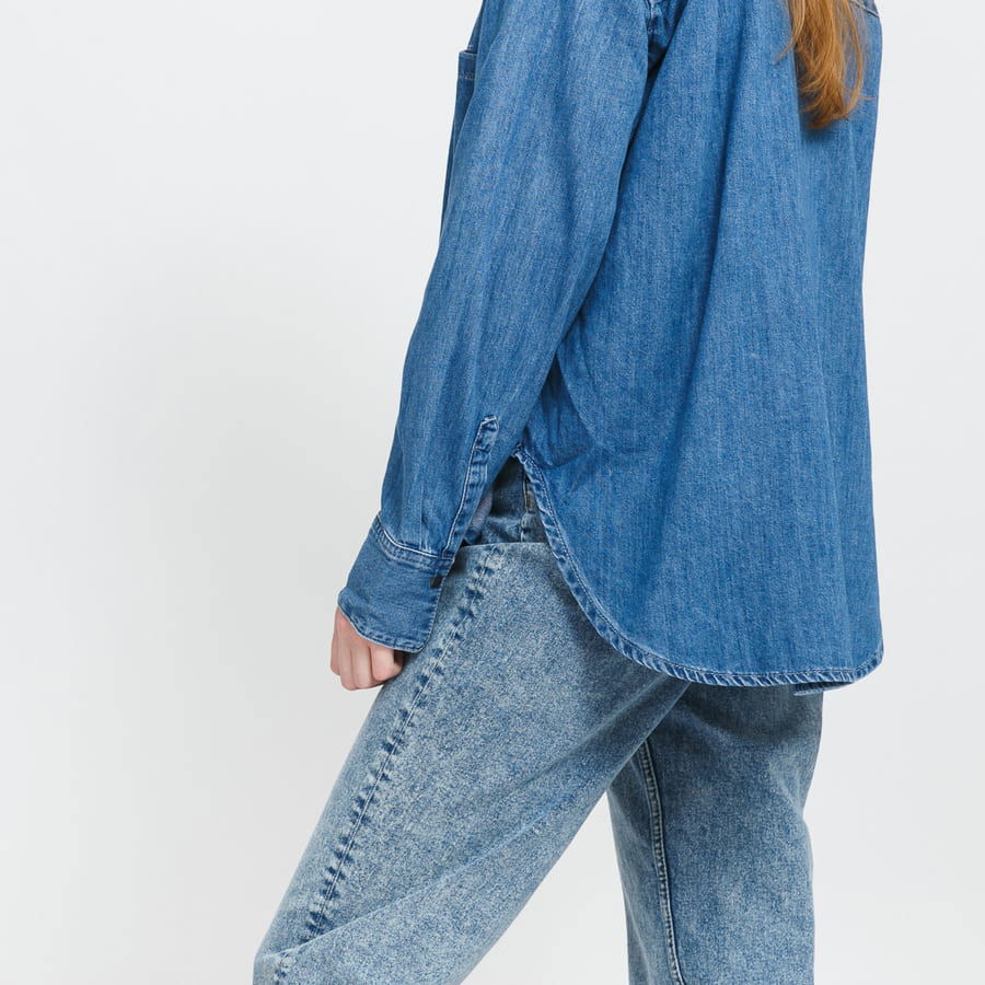 JXKendra Relaxed Denim Shirt