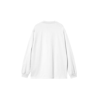 Tričko Carhartt WIP Long Sleeve Graphic Print T-Shirt Biela | I033954_8, 6