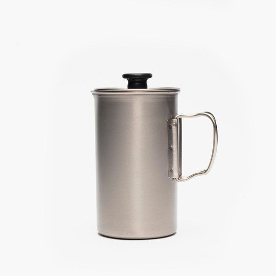Titanium Cafe Press 3cups