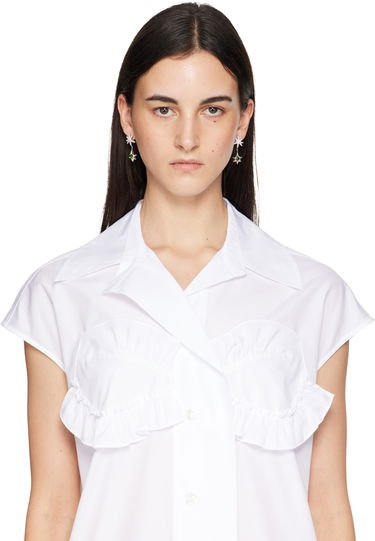 Náušnice Collina Strada Collina Strada Star Drop Chrysoprase Earrings Zelené | XX1095, 3