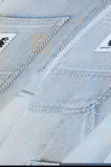 Džínsy Carhartt WIP WIP Pierce Light Wash Cuffed Jeans Modrá | I025268.BLUE.LIGHT, 4