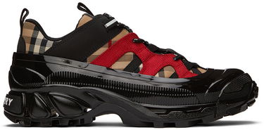 Tenisky a topánky Burberry Arthur Sneakers 'Black & Red' Čierna | 8056924, 0