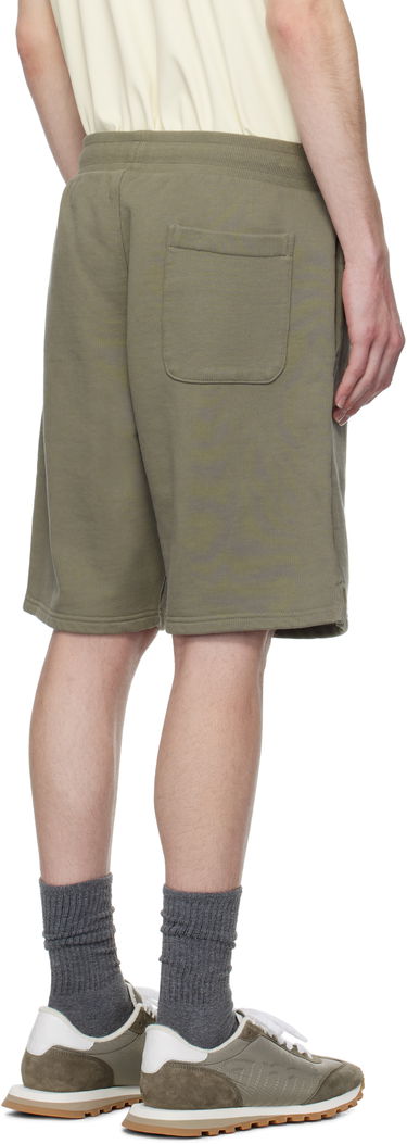 Šortky AMI AMI Paris De Coeur Dye Shorts Zelené | HSO674.747, 2