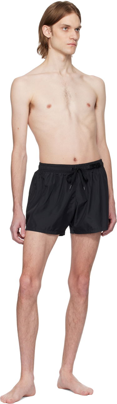 Plavky Moschino Moschino Letters Swim Shorts Čierna | 251V34239 251V39301 0555, 3