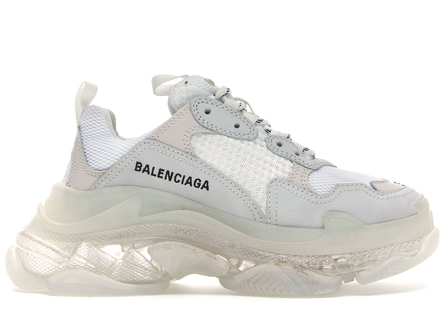 Tenisky a topánky Balenciaga Triple S White Clear Sole W Šedá | 544351W09E19000, 0