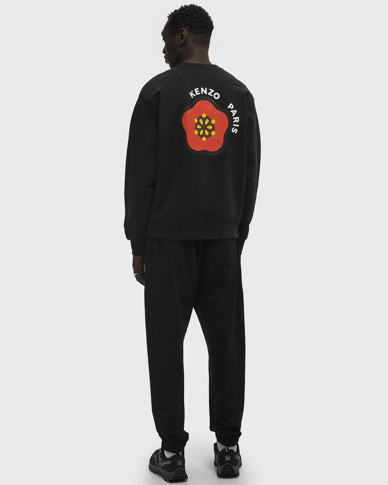 Sveter KENZO KENZO Pop Classic Sweatshirt Čierna | FF55SW2674MC.99J, 1