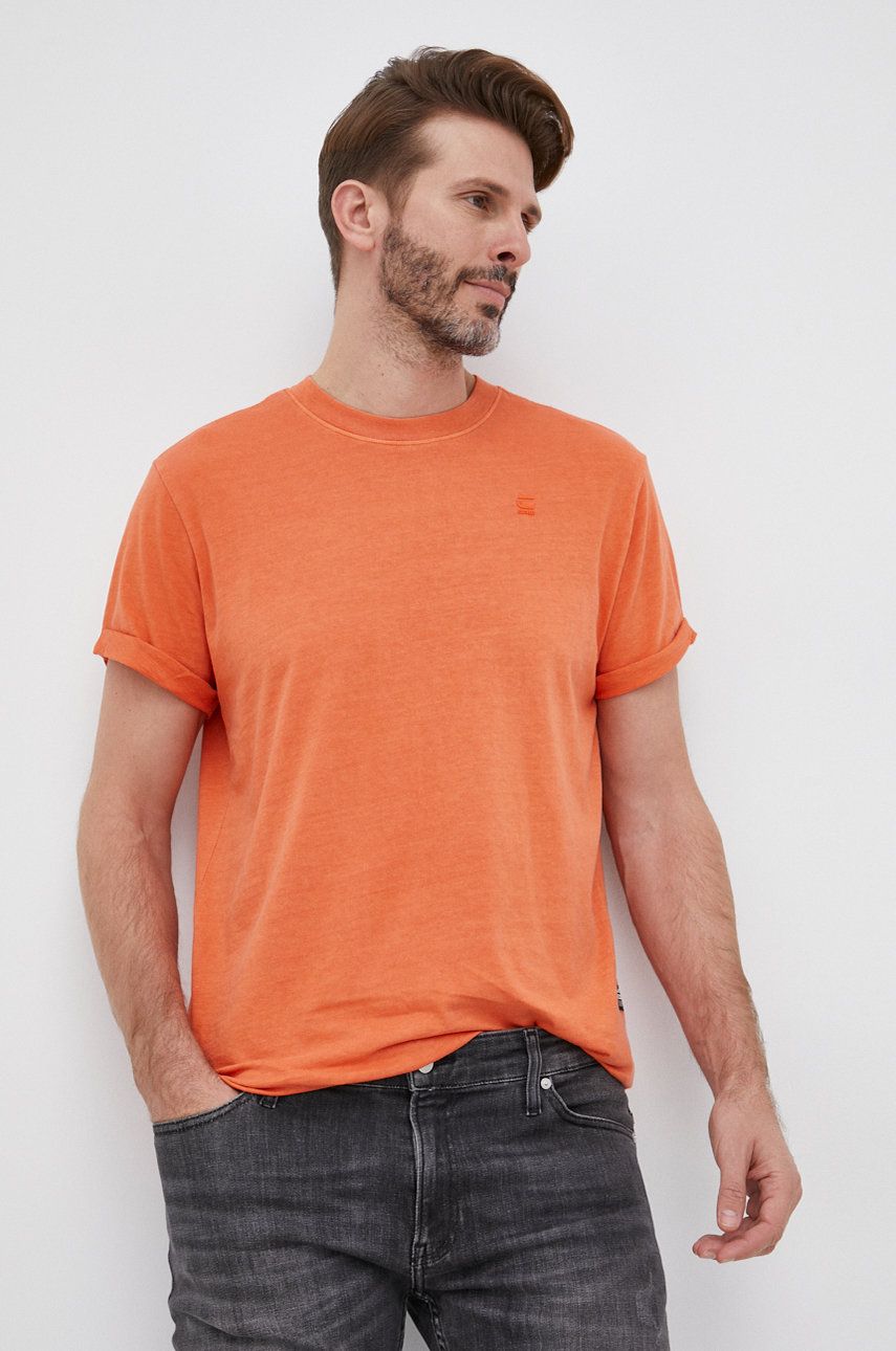 Tričko G-Star Raw Lash T-Shirt Oranžová | D16396.2653, 0