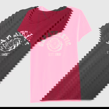 Tričko GAP T-shirt Shortsleeve Tee Beet Red M Červená | 795743-33, 4