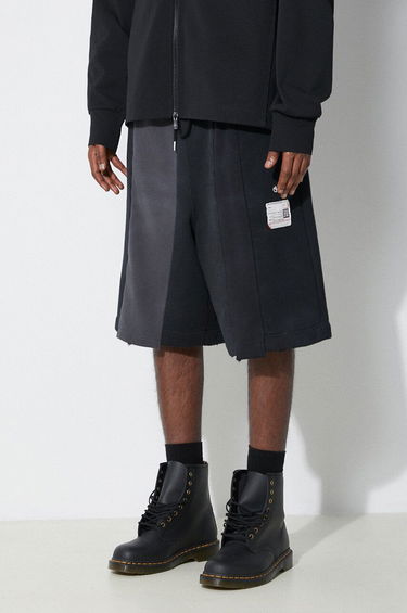 Šortky Maison MIHARA YASUHIRO Maison MIHARA YASUHIRO Vertical Switching Shorts Čierna | A12SP563, 3