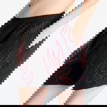 Šortky Pleasures Pleasures Fiery Running Shorts Čierna | P25SP033 BLACK, 1