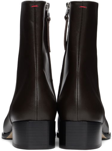 Oblečenie Aeyde Aeyde Lee Leather Boots Hnedá | A11-AB-NVAS40CH-0221-953-001, 1