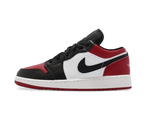 Tenisky a topánky Jordan Air Jordan 1 Low "Bred Toe" GS Červená | 553560-612