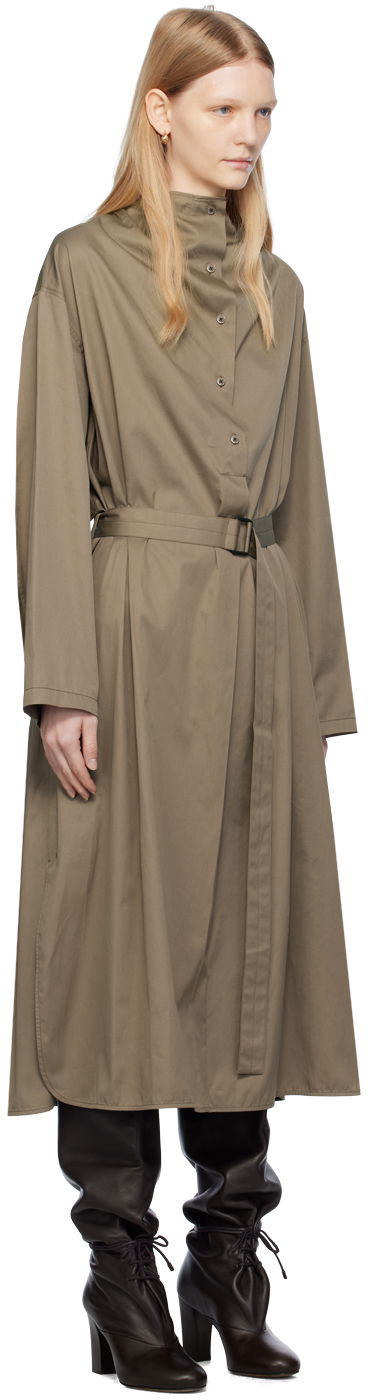 Košeľa LEMAIRE LEMAIRE Housse Midi Dress Čierna | DR1040 LF824, 4