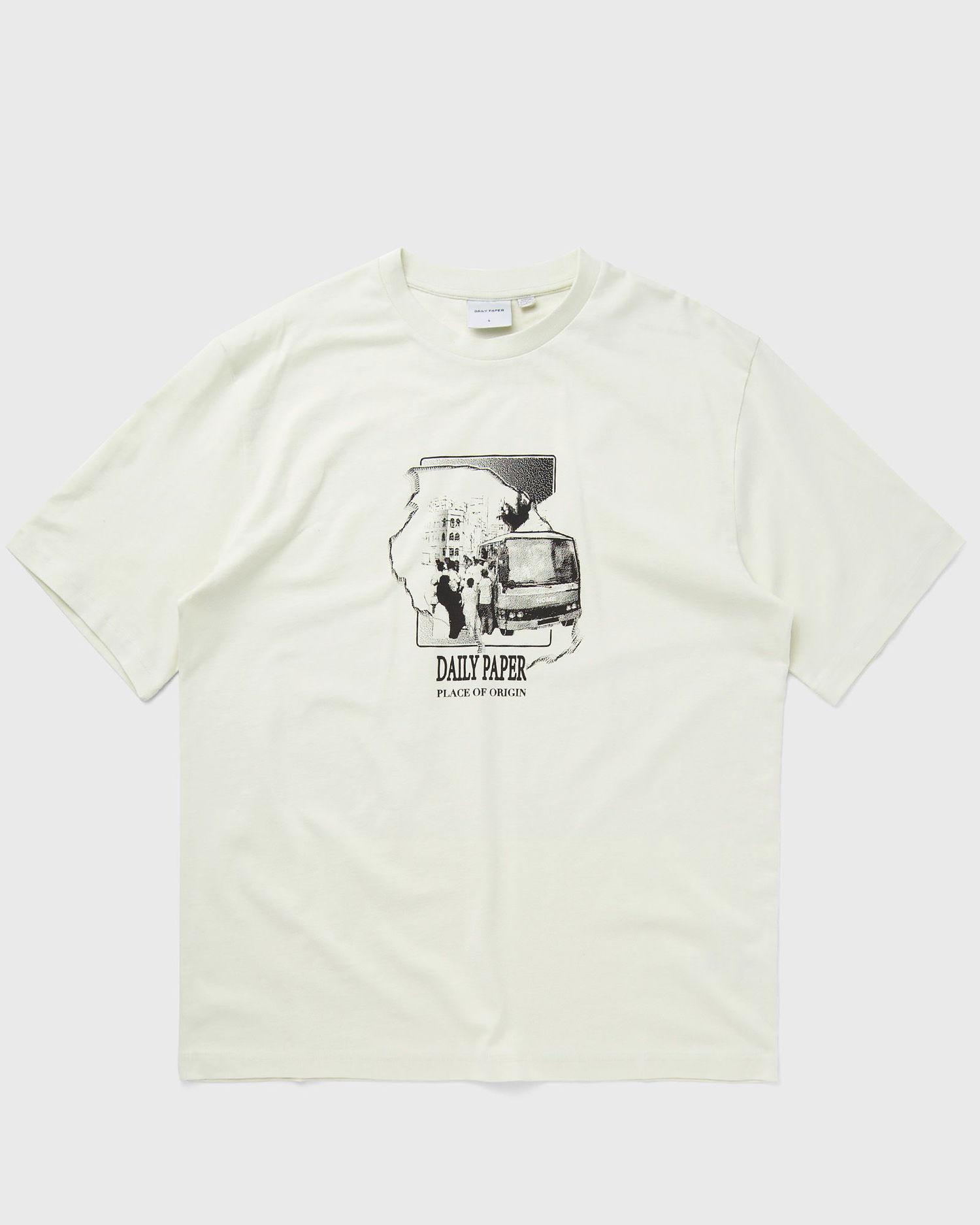 Tričko DAILY PAPER Place of Origin Shortsleeves Biela | 2413011, 0