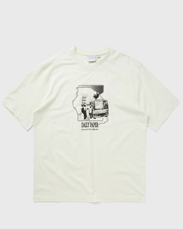 Tričko DAILY PAPER Place of Origin Shortsleeves Biela | 2413011, 0
