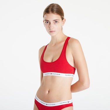 Podprsenka Tommy Hilfiger Icon 2.0 Unlined Bralette Červená | UW0UW03820 XLG, 0