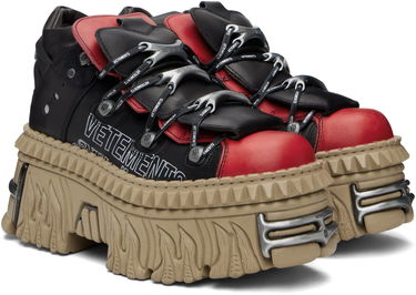 Tenisky a topánky VETEMENTS New Rock Edition Platform Sneakers Červená | UA65SN100L, 3