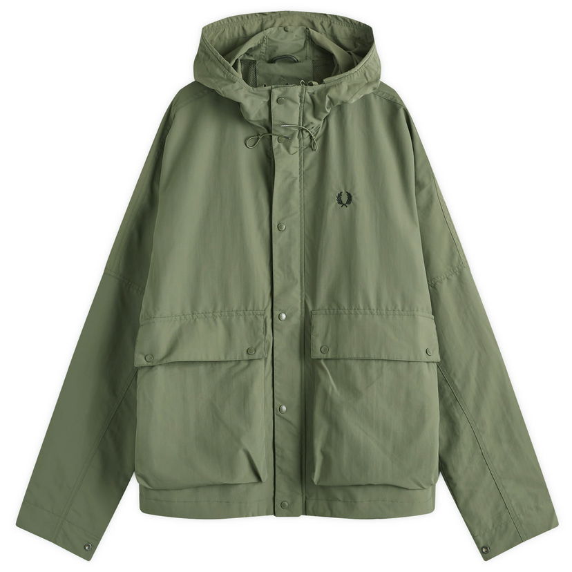 Parka Fred Perry Ripstop Snorkel Parka Jacket Zelené | J8572-W19