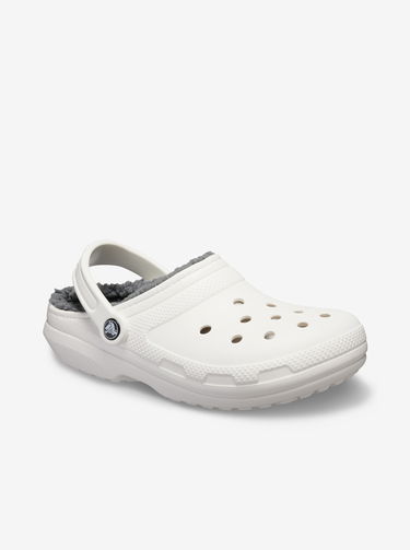 Tenisky a topánky Crocs Classic Lined Clog Biela | 203591-10M, 2