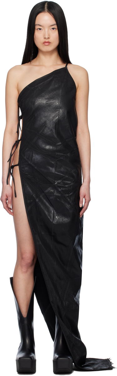 Šaty Rick Owens Rick Owens DRKSHDW Taco Maxi Dress Čierna | DS01E3516 SCF, 0