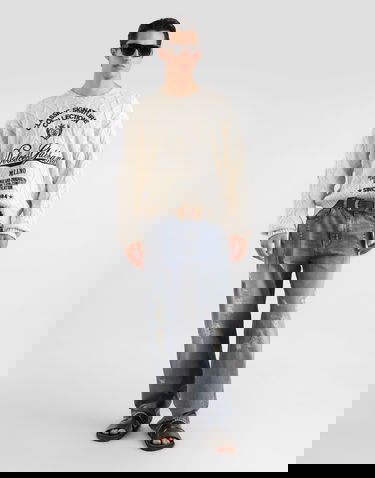 Džínsy Dolce & Gabbana Distressed Denim Trousers Šedá | GP16UDG8OJ1S9001, 1