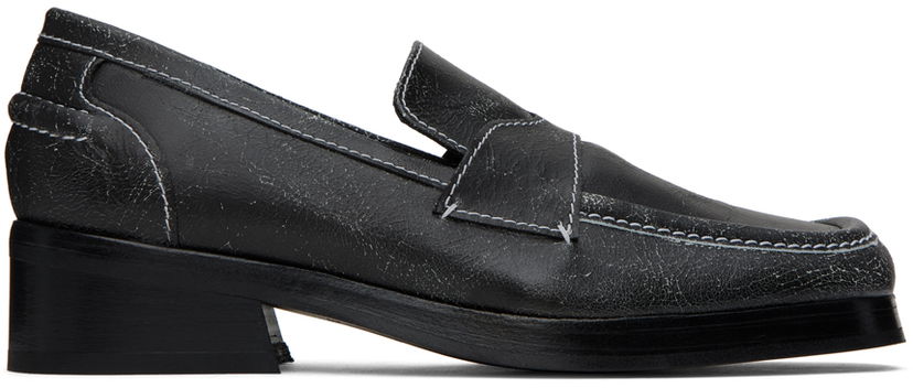 Tenisky a topánky Eckhaus Latta Eckhaus Latta Stitched Loafers Čierna | FEKLMLTLO05106