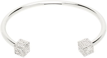 Náramok Off-White Off-White Mini Dice Cuff Bracelet Metalická | OMOA10GS25MET0017200, 0