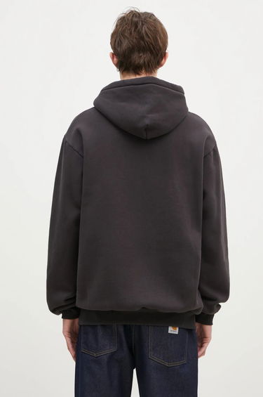 Mikina Butter Goods Basic Pullover Hood Čierna | P18353, 3