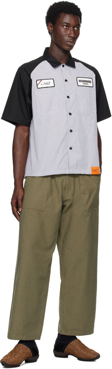 Košeľa Neighborhood Neighborhood Classic Work Shirt Čierna | 251TSNH-SHM04, 3