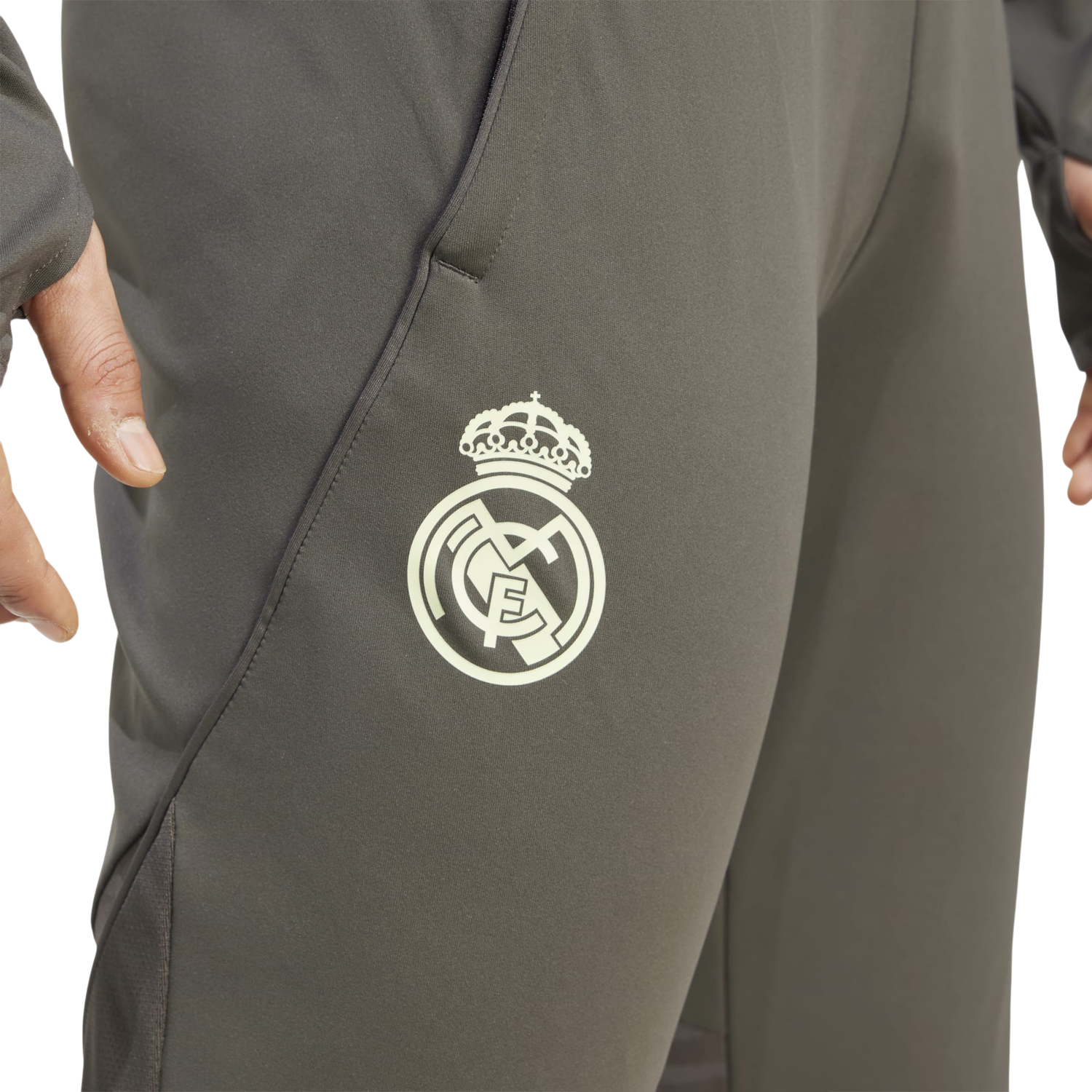 Tepláky adidas Performance Real Madrid Tiro 25 Competition Training Pants Šedá | JP3983, 1