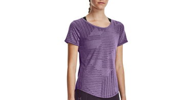 Tričko Under Armour Streaker Deco Diamond Tee Fialová | 1376814-571, 1