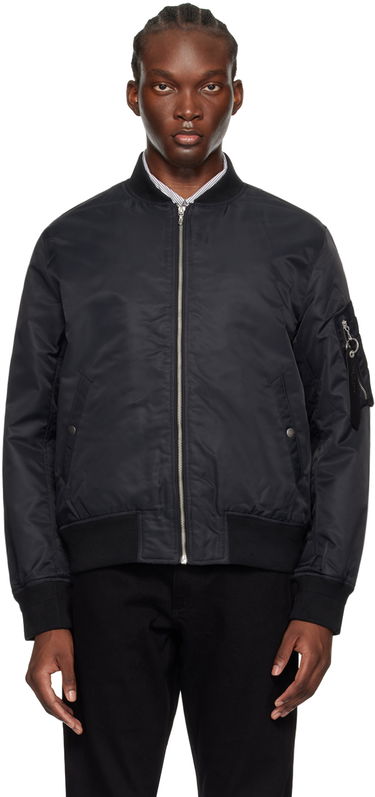 Bomber bunda rag & bone Manston Bomber Jacket Čierna | MBW22F2260M1ML, 0