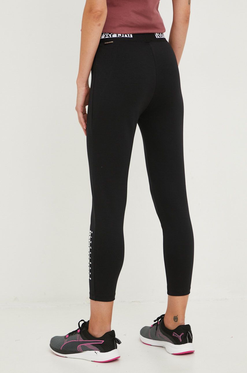 Legíny Napapijri Box Leggings Čierna | NP0A4GKT0411, 1