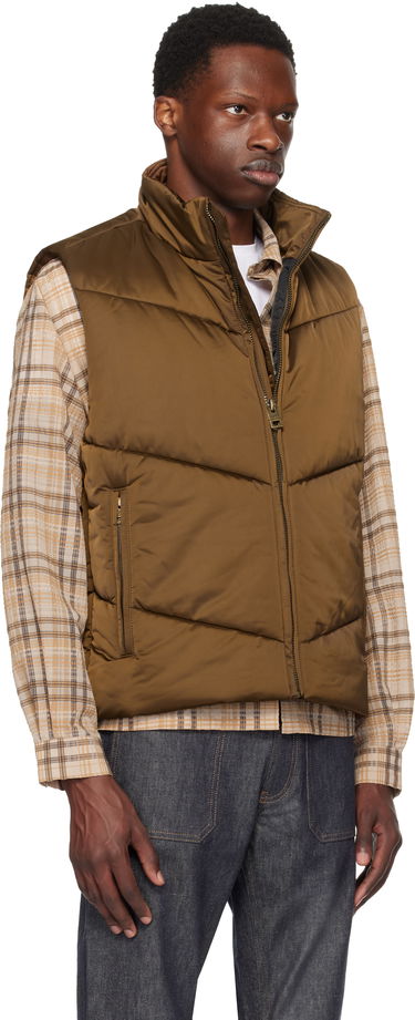 Vesta BOSS Padded Satin Gilet Čierna | 50541591, 1