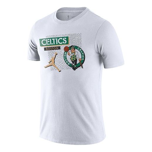 Tričko Jordan Air Jordan Boston Celtics Dri-FIT T-Shirt Biela | DA6607-100