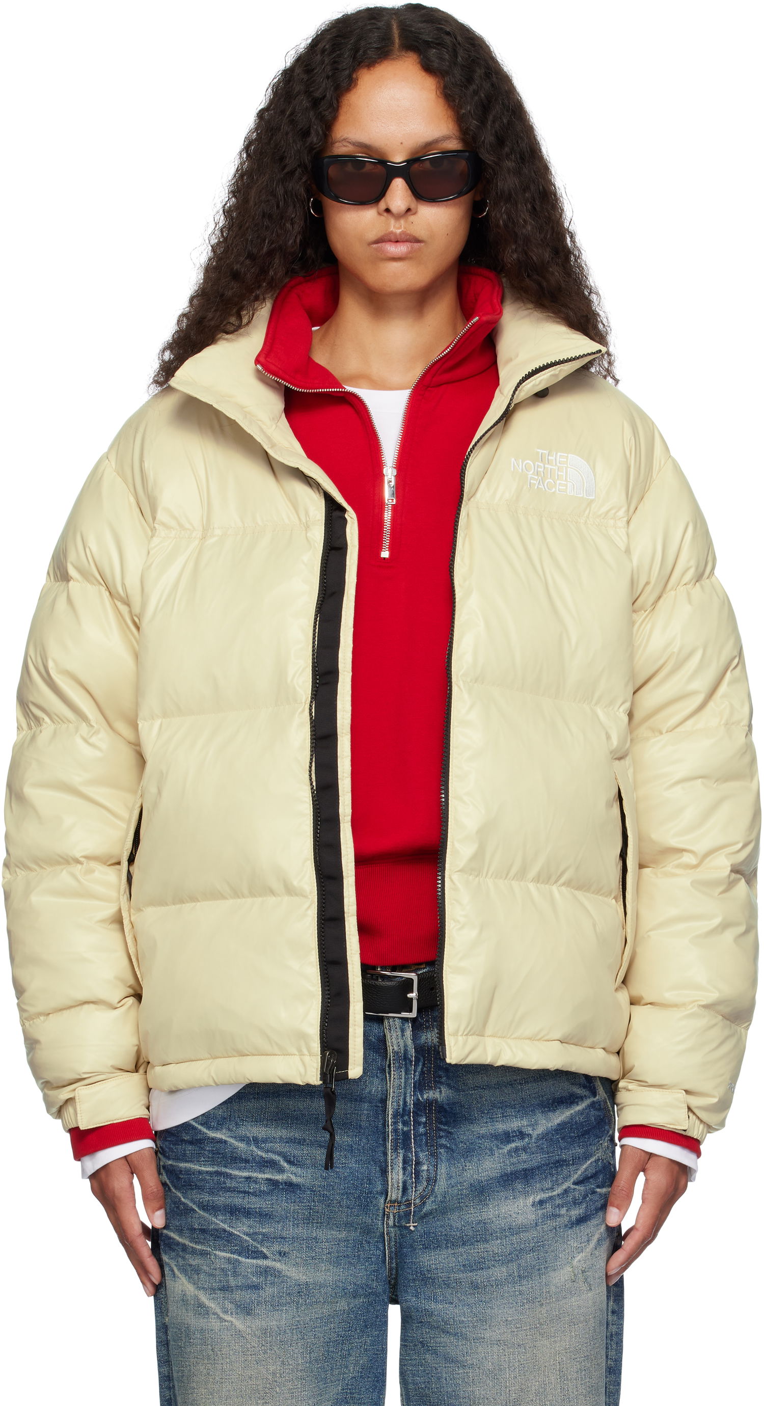 Prešívaná bunda The North Face Puffer Jacket 1996 Retro Shine Béžová | NF0A3C8D38G, 0